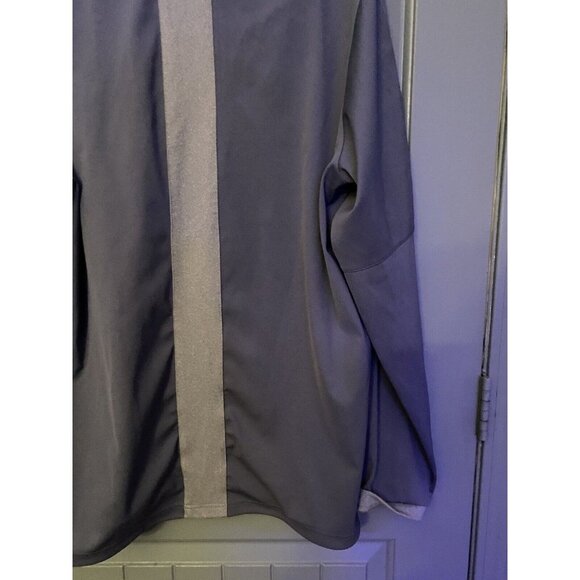 Adidas Baseball Louisville Cardinals Gray 1/4 Zip Pullover NCAA Jacket Men’s L - Picture 10 of 12